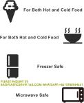 40 Oz Take Out Food Containers (50 Pack) Disposable Kraft Paper Food Container