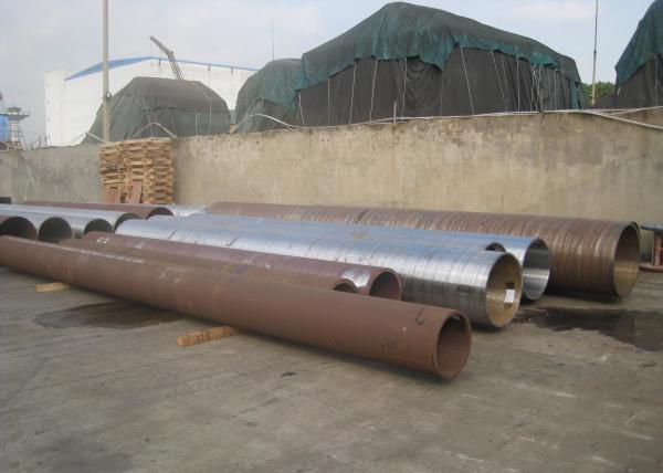 Buy cheap 44'' Large Caliber Hot Rolled Steel Pipe , Round Steel Tubing Wall Thickness 140mm from wholesalers