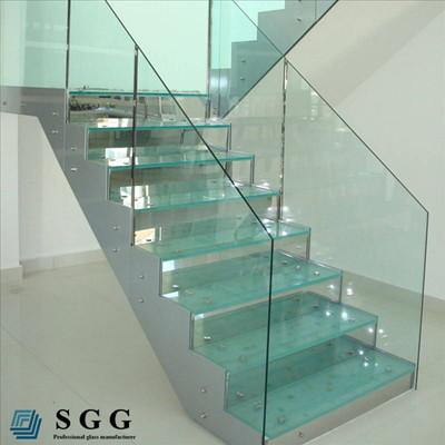 Buy cheap stairs glass (5mm,6mm,8mm,10mm,12mm,15mm,19mm) from wholesalers