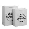 Buy cheap Recyclable Kraft Paper Tote Bag Hot Foil / UV / Varnish Christmas Gift Wrap Bags from wholesalers
