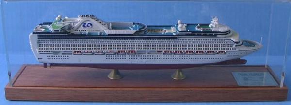 Buy cheap Caribbean Princess Cruise Wooden Tall Ship Models For School Library Decoration from wholesalers