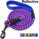 Comfortable Nylon Dog Walking Leash Padded Rope Light Weight Weather Proof