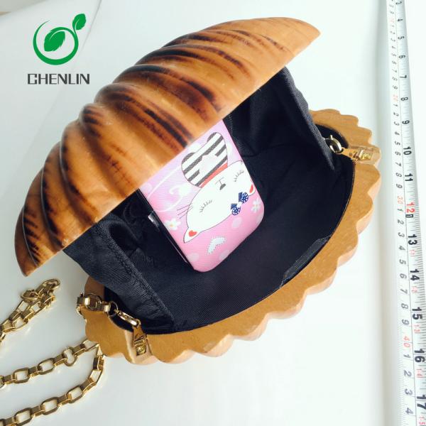 Buy cheap Olive Wooden Handle Clutch Bag Dinner Tote Clothing Accessories from wholesalers