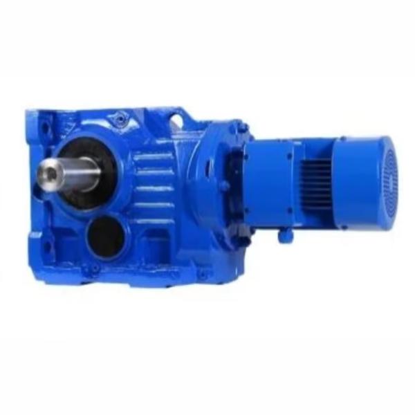 Industrial Speed Reducer Helical Bevel Gear 90 Degree Motor Right Angle Spiral