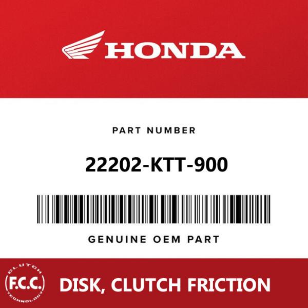 Buy cheap Motorcycle FCC Clutch Plate Friction Disk Lining 22202-KTT-900 For Honda KTT from wholesalers