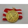 Buy cheap Custom Full Running / Walk Die Cast Medals Soft Enamel Kappes Ordens from wholesalers