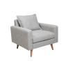 Buy cheap Easy Clean Modern Linen Sofa / Living Room Sofa Sets With Simple Design from wholesalers