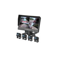 Buy cheap 7 Inch Car DVR Camera 4 Way Truck Traffic Front And Rear Video Full HD product