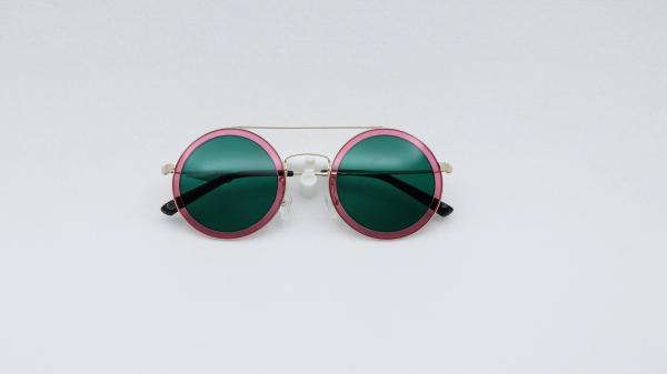 Buy cheap Retro Style Round Sunglasses Metal Circle nylon lens Sunglasses for Women with UV 400 protection New in 2019 from wholesalers
