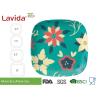 Buy cheap Thick and heavy Food Grade Christmas Bamboo Fibre square Food Plate Meal Serving dish Plastic dish from wholesalers