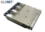 Durable QSFP28 Cage 3 Ports Heat Sink Light Pipes Mated With 100G Optical
