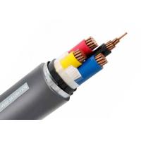 Buy cheap Black Sheath Colour Steel Armoured Cable , Low Voltage Armored Cable Eco product