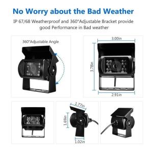 Buy cheap IP68 Waterproof Vehicle Reverse Camera Systems 120 Degrees View Angle from wholesalers