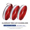 Buy cheap Anodized Red Color Aluminum Strips Sheet For Channel Letter Board Formation from wholesalers