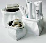 Kraft Paper Storage Bag, Laudry Kraft Bags, Clothes Bags, Pack Recycled Brown