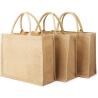 Buy cheap Reusable Printed Jute Bags Tote Burlap Bag For Grocery Shopping Packing from wholesalers