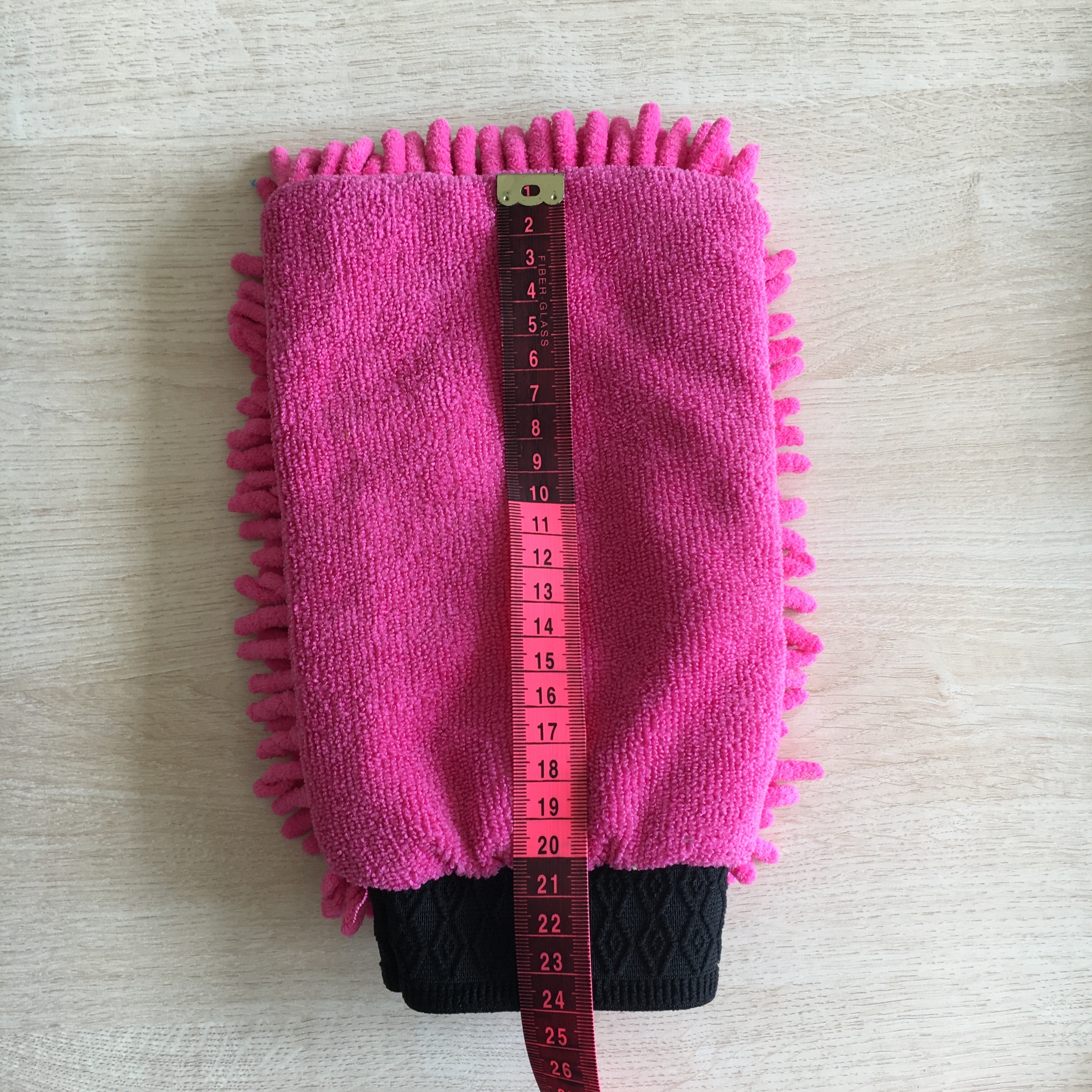 House keeping washing absorb mitt 100% polyester microfiber mitt gloves