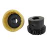Buy cheap Plastic Nylon Flexible Curved Tooth Sleeve Gear Brake Drum Shaft Coupling from wholesalers