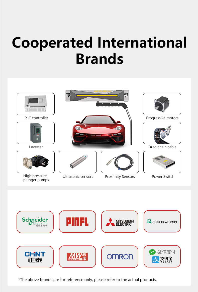 Water Spraying Machine System Self Service Car Wash Station for Pressure Water Cleaning at 360 Automatic Car Wash Machine