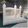 Buy cheap Commercial Adults Kids Inflatable White Wedding Bouncy Castle Modern Bounce House from wholesalers