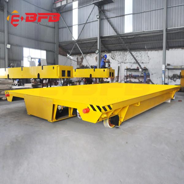 Buy cheap Plastic Mould Warehouse Battery Transfer Cart On Rails from wholesalers