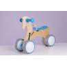Buy cheap 6inch Wheel Birch Log Rocking Horse Balance Bike For Toddler from wholesalers