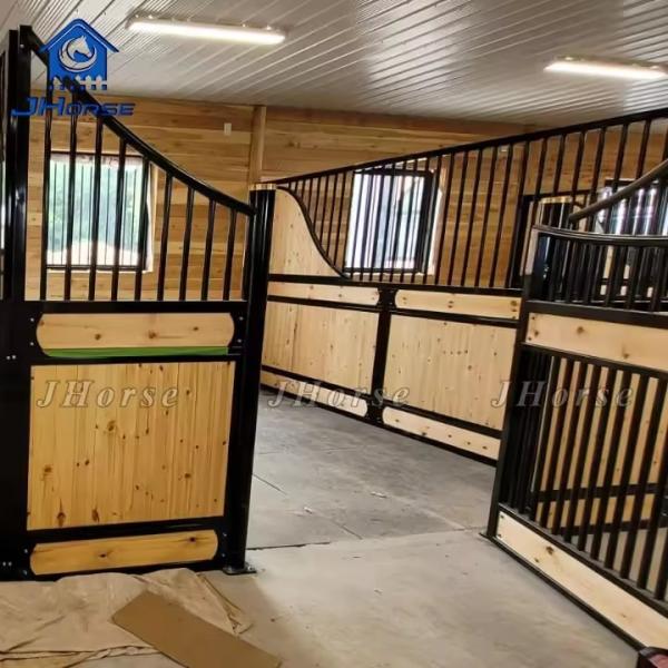 Buy cheap Customized European Horse Stalls Powder Coated Or Galvanized from wholesalers