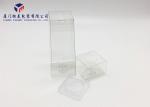 Trapezoid Shape Pet Food Box Pack Home Fragrance Plastic Box Transparent 19cm