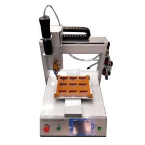 China Glue dispensing machine silicone glue dispensing Potting machine with 300ML silicone bucket on sale