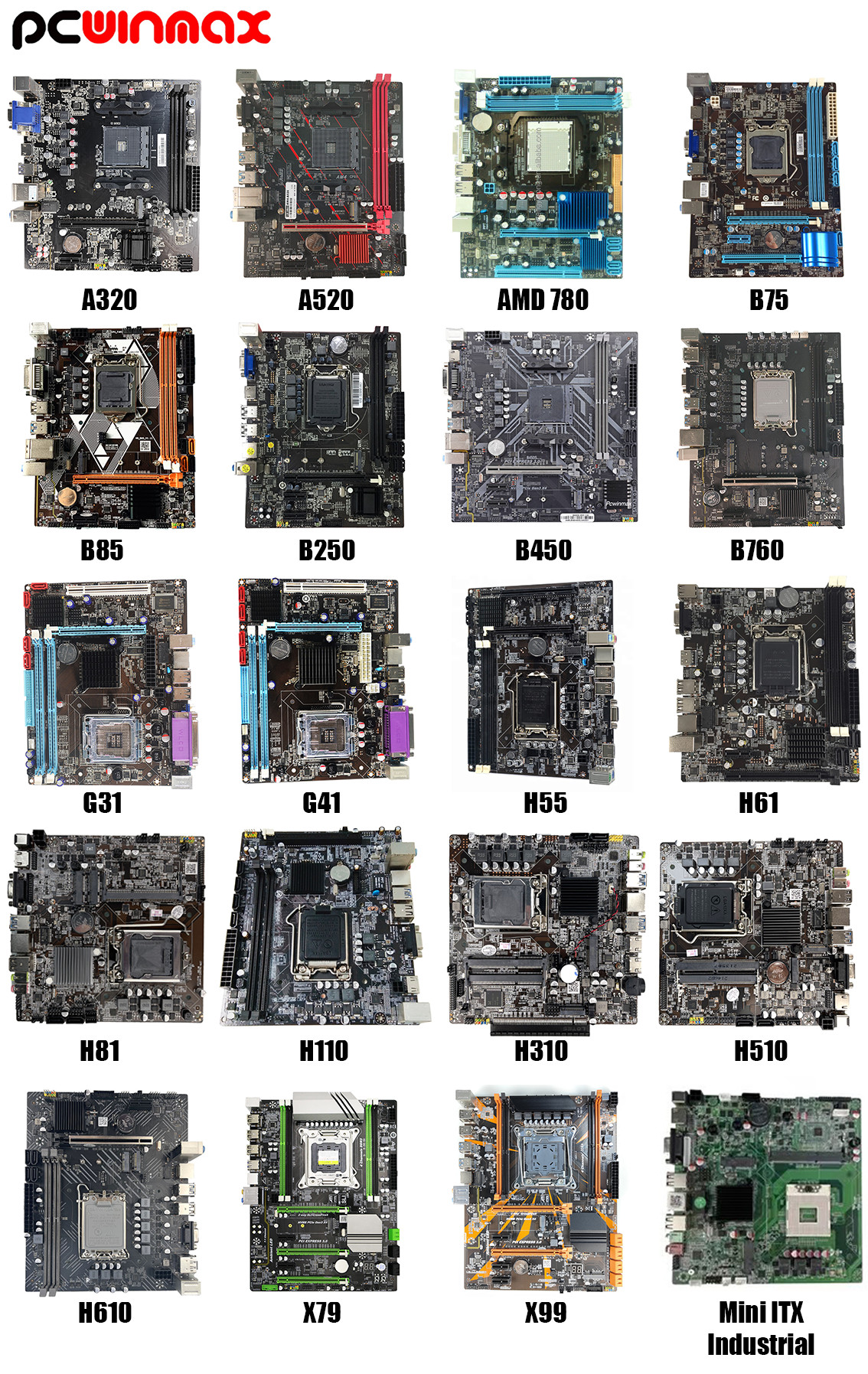 Intel Desktop Mainboard H110 H110m LGA1151 DDR4 I5 I7 Processor 2133mhz 2400mhz