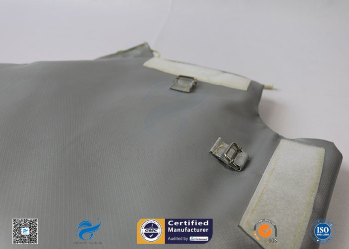 Energy Saving Silicone Coated Fiberglass Thermal Insulation Pump Covers