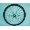 Buy cheap Hand built cheap Wheel Material 50mm*23mm 700c full carbon rim clincher road bike wheelset from wholesalers