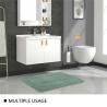 Buy cheap Fast Drying Pile Height 3cm Rubber Backed Bath Mat Water Absorption Mat from wholesalers