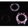 Buy cheap Red Single Sapphire Crystal Glass , Custom Sapphire Watch Crystal Transparent from wholesalers