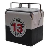 Buy cheap Metal Red Color Outdoor Cooler Box Custom Portable 13L 32x22x36CM product