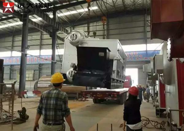 Buy cheap Solid Fuel Rice Husk Fired Boiler For Textile Industry Two Drums Structure from wholesalers