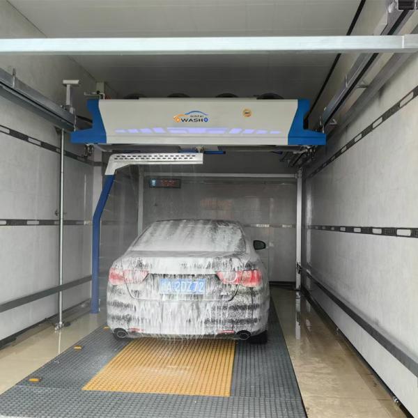 Buy cheap 120 Bar Fully Automatic 4 Air Dryeres Car Wash Water Recycling System 360 Touch Free Car Wash 24-hour Service Automatic Car Washing Robot from wholesalers