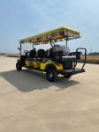 Off-Road Electric Golf Cart 6+2 Seats 8 Passengers 4kw 72V 100Ah Lead Acid