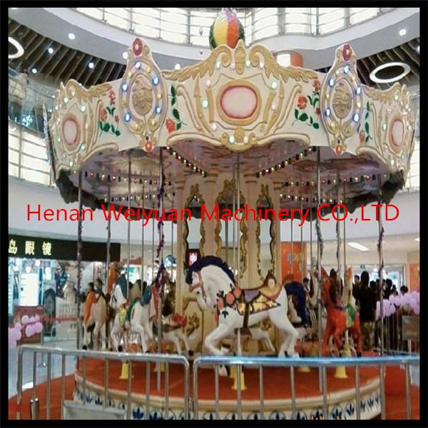 Buy cheap Fairground carousel horse ride for sale coin operated kiddie rides carousel from wholesalers