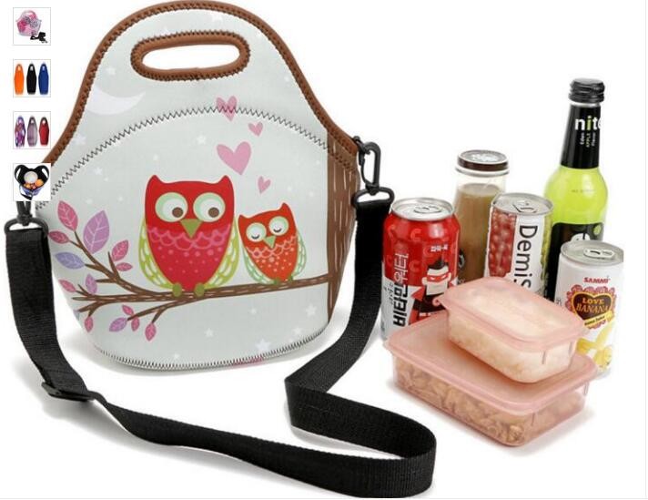 Reusable aluminium foil thermal insulation material cooler bag for picnic with Strapping tape closureRecycled PP Woven Plast