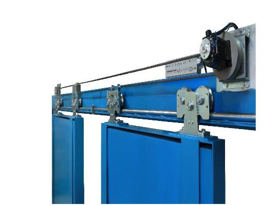 Buy cheap High security military bases Rail wheel automatic Heavy duty bank access door from wholesalers
