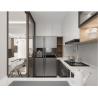 Buy cheap With 50mm Quartz Stone Table Top Cabinet Pantry Unit In Modular Kitchen from wholesalers