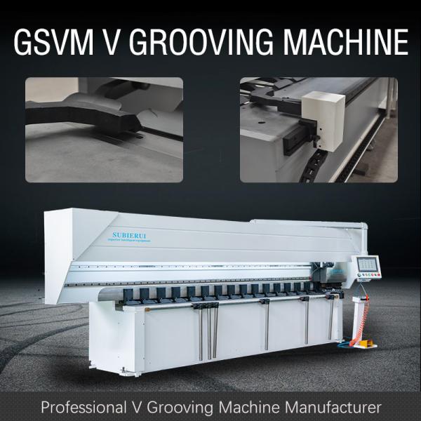 Buy cheap Vertical Metal Grooving Machine Cnc V Grooving Machine For Ornament 1250mm from wholesalers