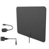 Buy cheap TV Antenna 50 Miles Amplified Indoor HDTV Antenna with Signal Booster and10ft Cable for the Highest Performance Black from wholesalers