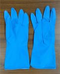 Spray Flocklined Kitchen Rubber Glove For Window Cleaning