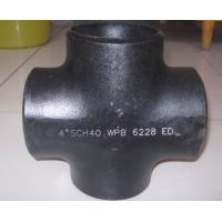 Buy cheap Seamless 4 Inch SCH40 WPB 6228 ED Butt Weld Cross Carbon Steel product