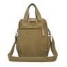 Buy cheap Fashionable Leather Mens Canvas Shoulder Bags Vegan Lightweight from wholesalers