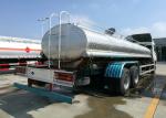 FOTON Polished Stainless Steel Tanker Trucks 18000liters for Drinking Water ,