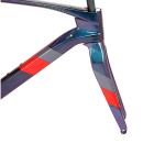 BB86 Pressed 700C Bike Frame , Lightweight Road Bike Frame Hidden Cable