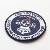 Buy cheap Embroidered Fabric Merrow Border Clothing Tags Labels from wholesalers